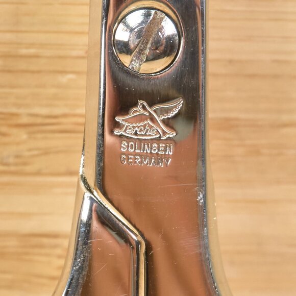 Vintage Solingen Stainless Desk Set / Scissors Magnifier Letter Opener / Germany - Picture 6 of 12